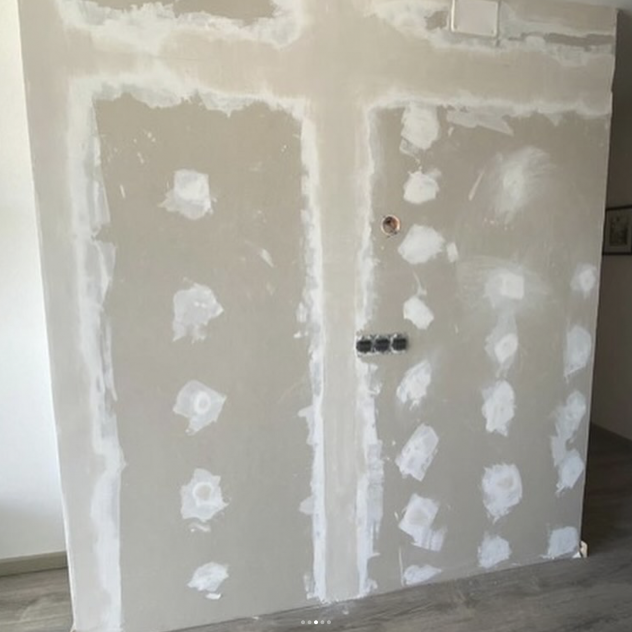 Rehacer pared de pladur