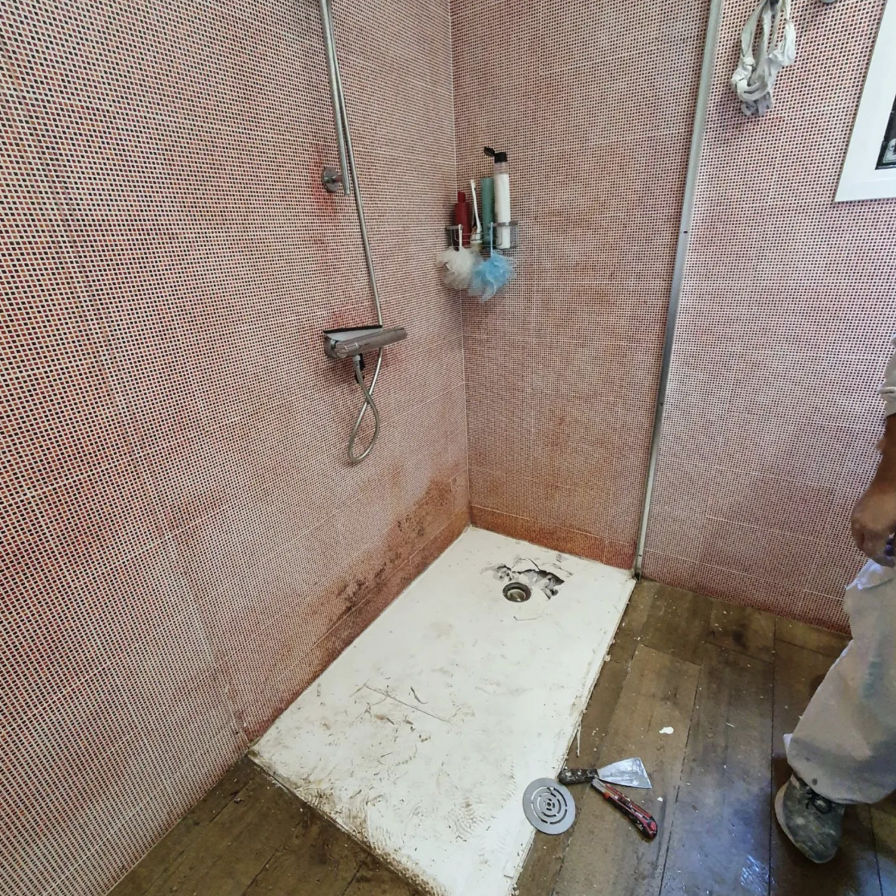 Sustitución plato de ducha