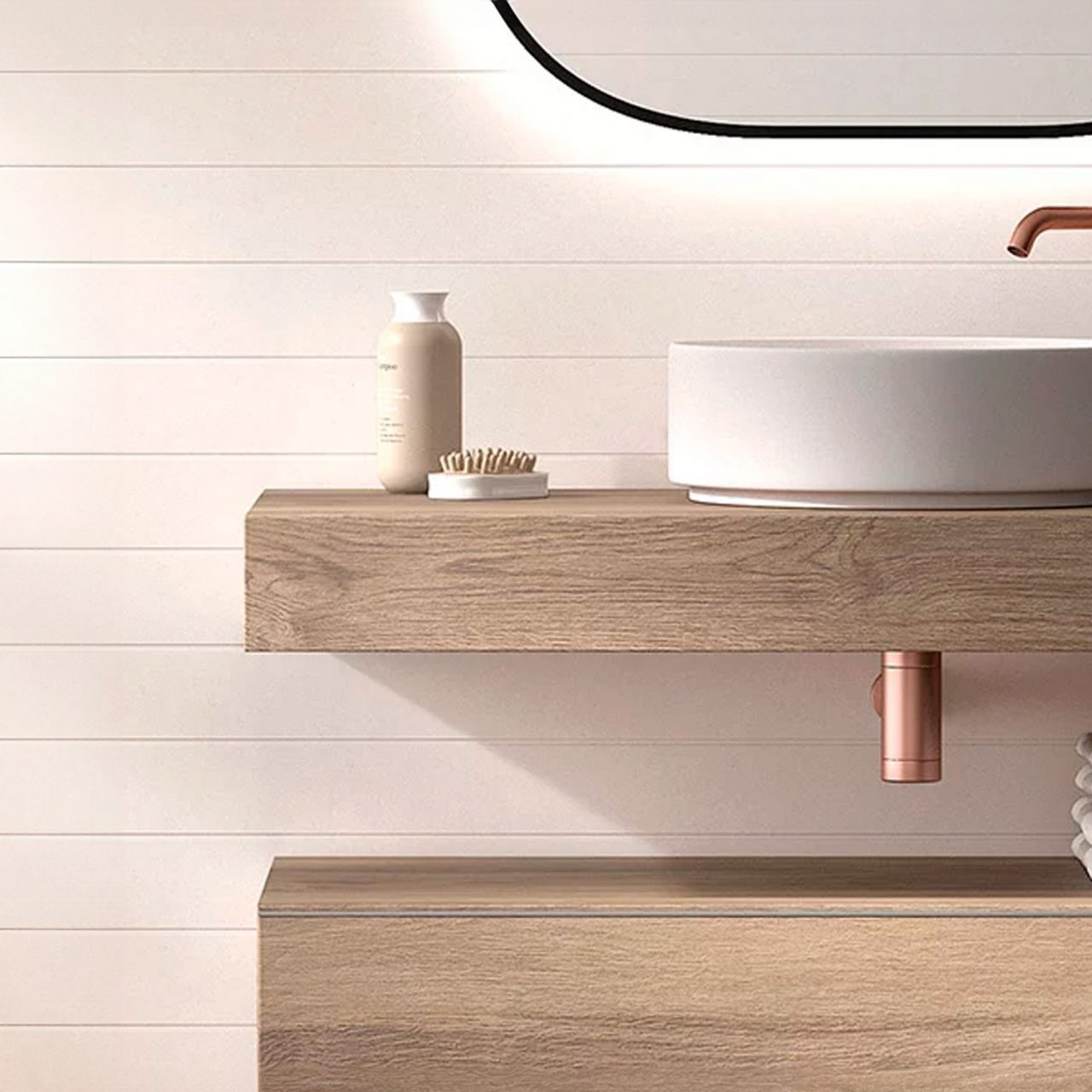 5 increíbles lavabos sobre encimera que te enamorarán